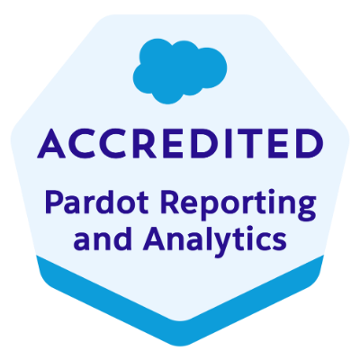 Pardot Reporting and Analytics Badge